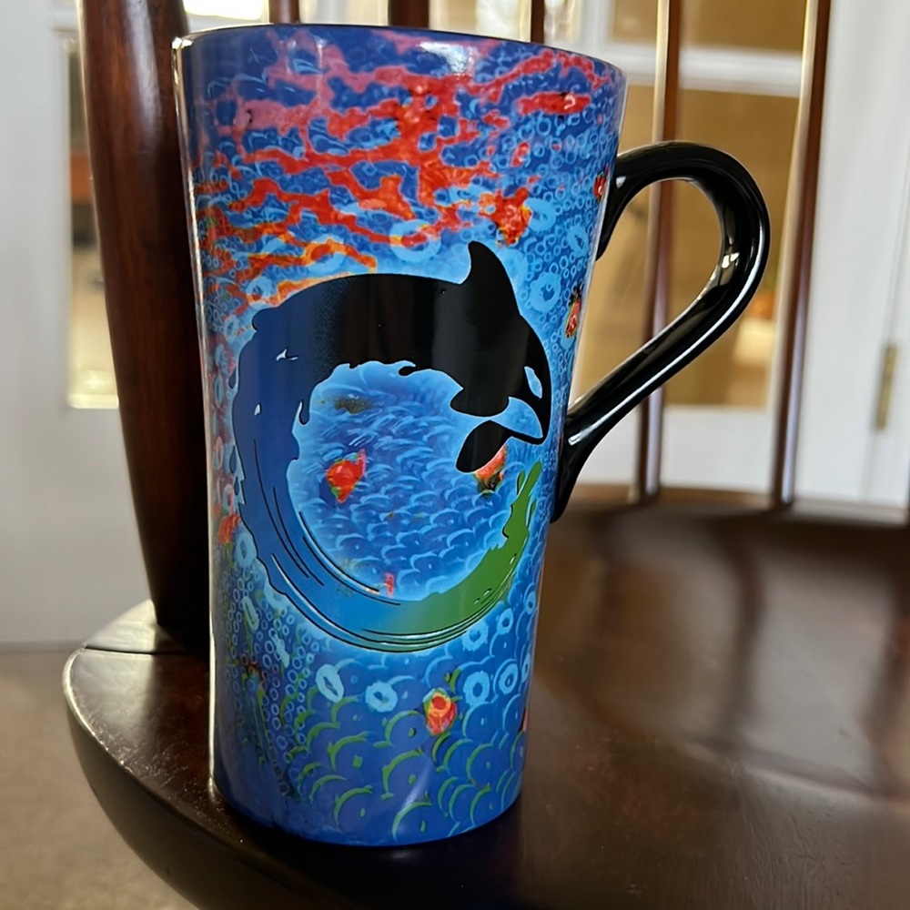 Ceramic SeaWorld Souvenir Mug - EC